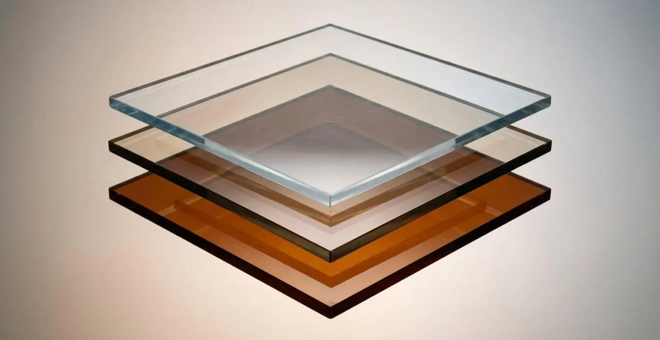 Symbolic representation of audio frequency separation through layered translucent materials with dramatic lighting showing distinct zones